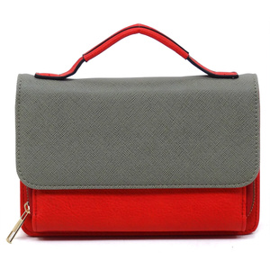 AS087- RED/GREY